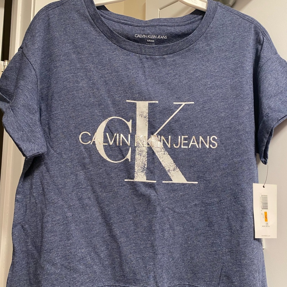 Calvin Klein Heather Blue Tee